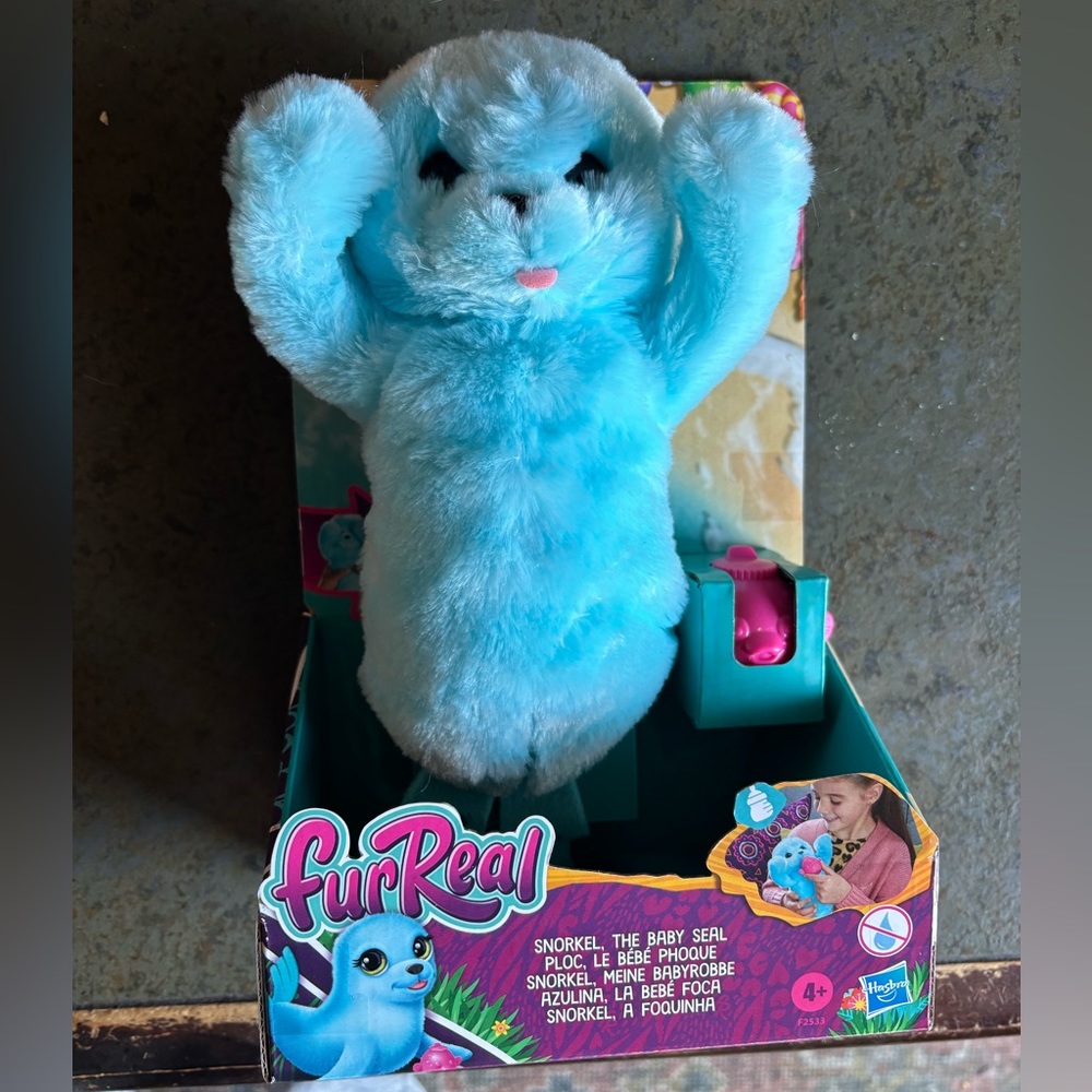 NWT Fur Real Snorkel The Baby Seal